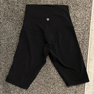 lululemon athletica Women's Black High-Waisted Bike Shorts